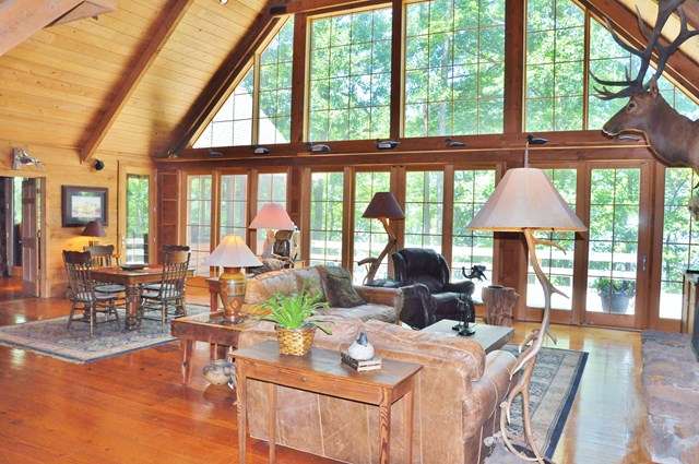 443 Vining Branch Road Georgetown, GA 39854 - Photo 5 of 46 Greatroom with Full Wall of Windows