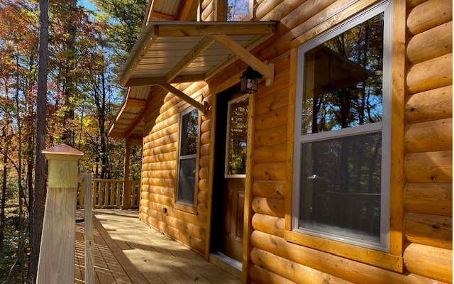 237 Bentley Cove Murphy, NC 28906 - Photo 11 of 35 a view of a door and a window