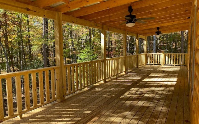 237 Bentley Cove Murphy, NC 28906 - Photo 12 of 35 a view of a porch
