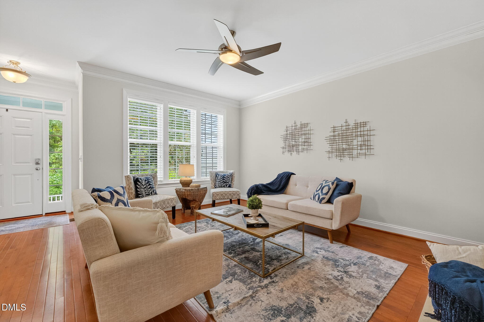 4720 All Points View Way Raleigh, NC 27614 - Photo 8 of 39 a living room with furniture and a large window