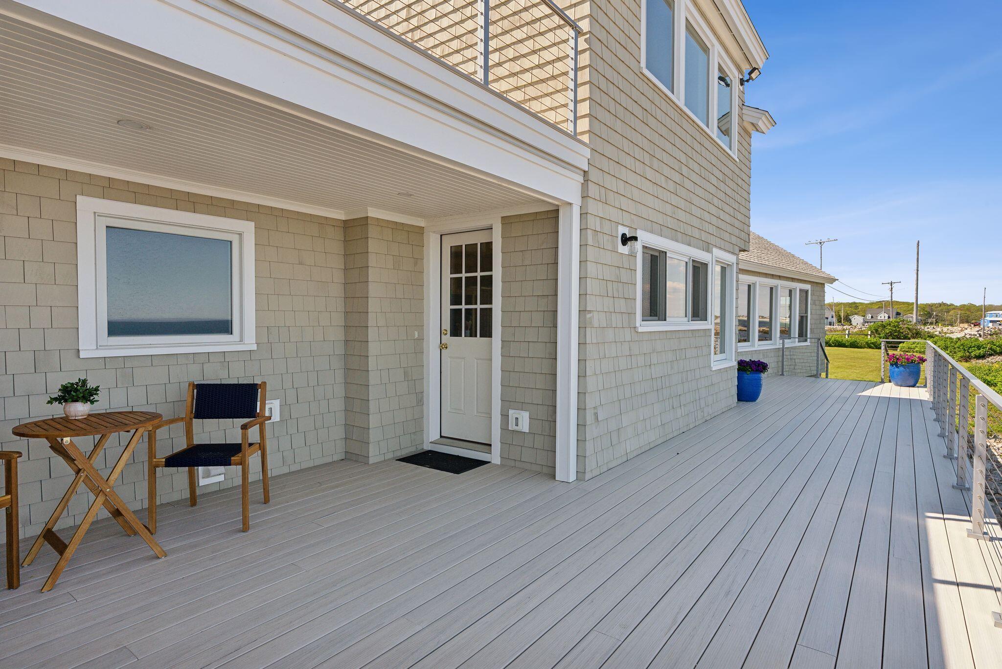 1 Moore Lane Biddeford, ME 04005 - Photo 47 of 63 Oceanside Deck & Door To Kitchen