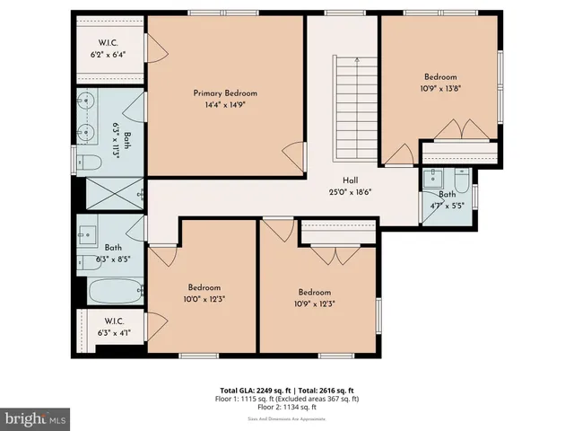 a picture of floor plan