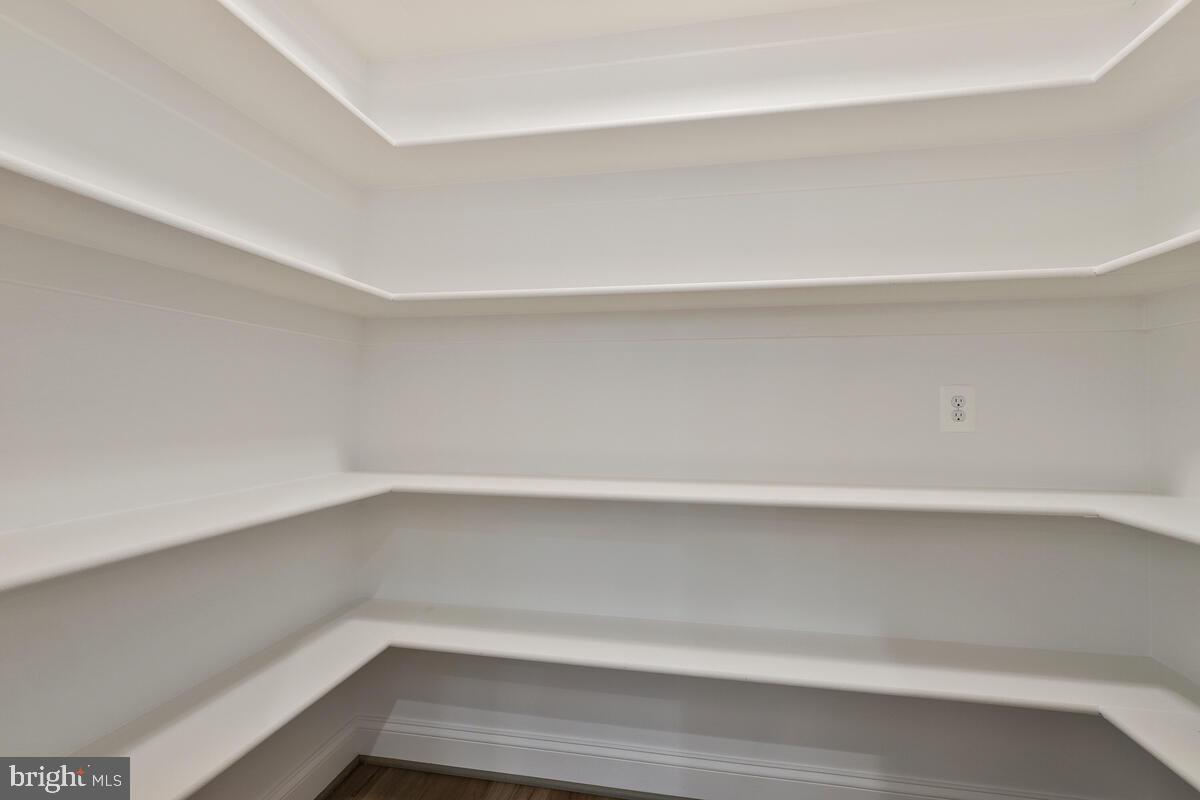 6780 Hungerford Road Bryans Road, MD 20616 - Photo 18 of 54 walk-in pantry with wooden shelves