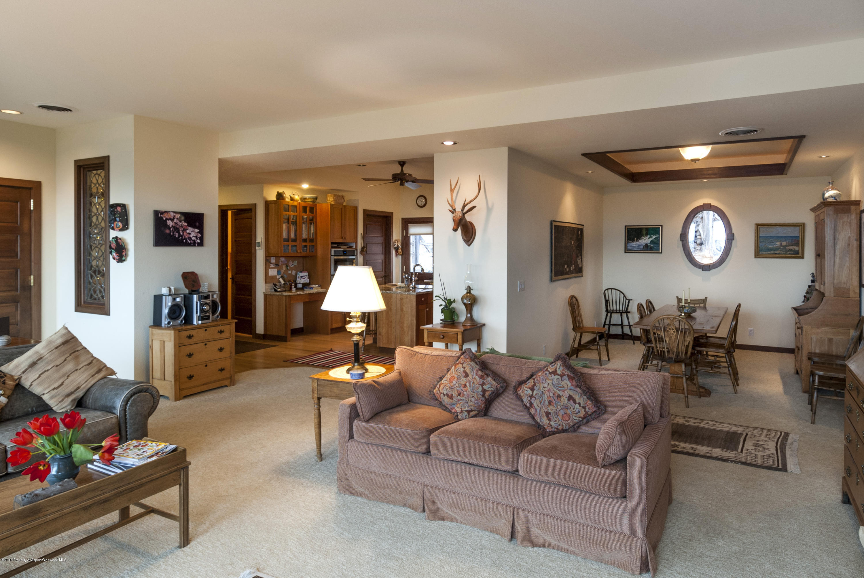 550 Wooden Deer Road Carbondale, CO 81623 - Photo 11 of 21 a living room with furniture and a large window