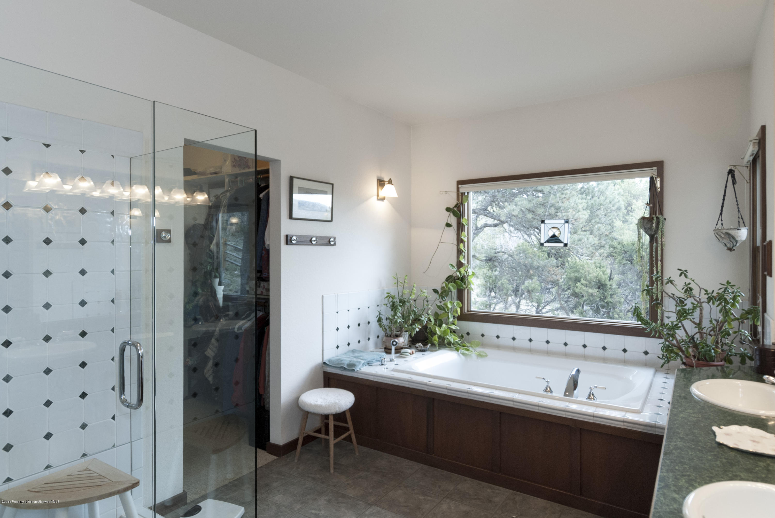 550 Wooden Deer Road Carbondale, CO 81623 - Photo 14 of 21 a bathroom with a sink toilet and shower