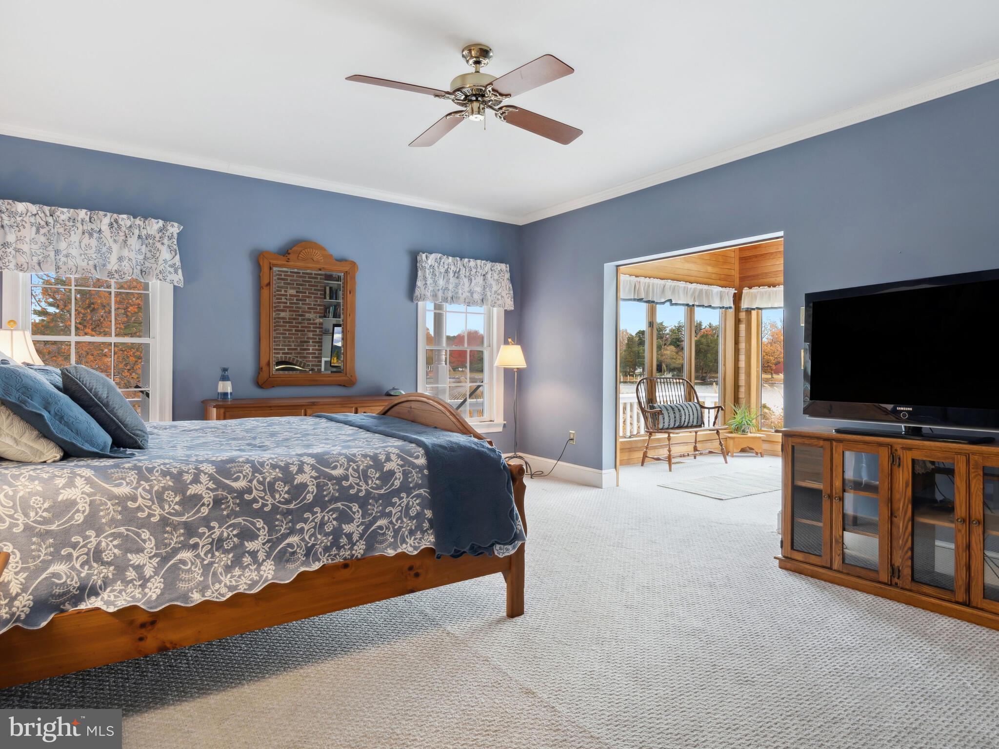 9191 Deepwater Point Road St. Michaels, MD 21663 - Photo 50 of 103 1st Floor Primary Bedroom