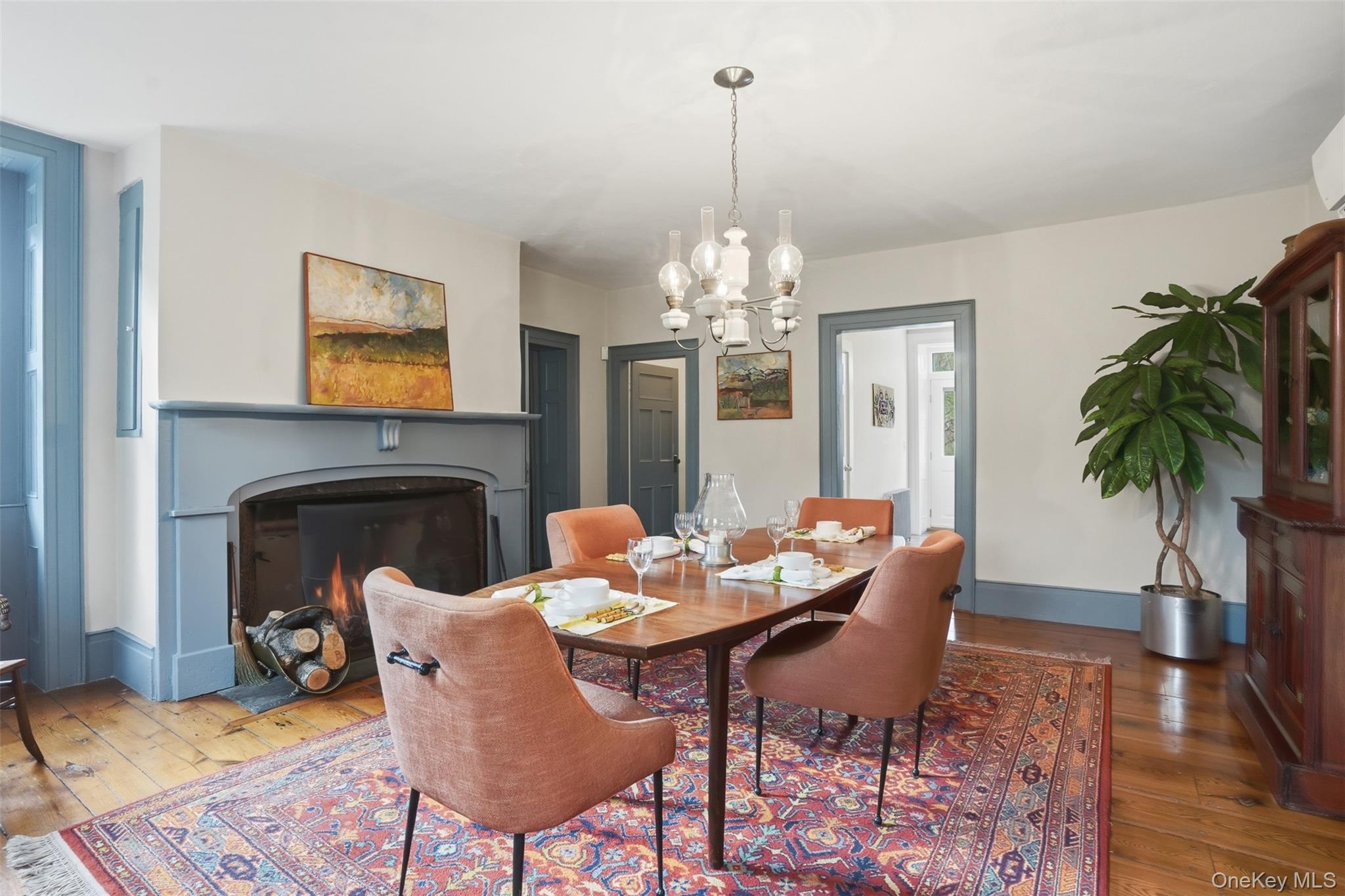 510 Decker Road Wallkill, NY 12589 - Photo 13 of 48 Formal dining room with fireplace
