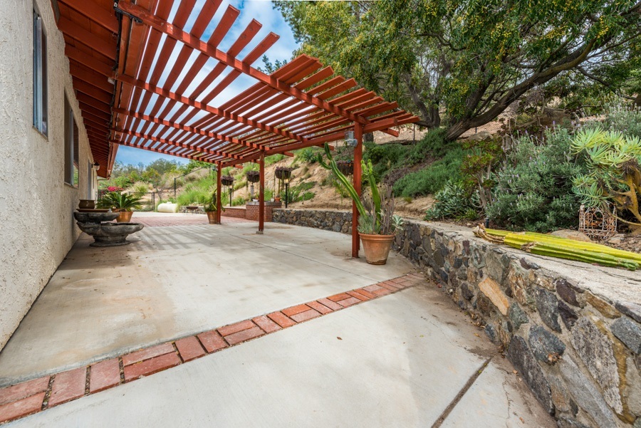 28403 Valley Center Road Valley Center, CA 92082 - Photo 18 of 25 Private back yard patio off the family room/ kitchen