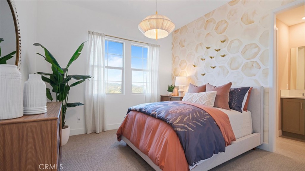 29809 Corte Trono Valencia, CA 91354 - Photo 21 of 36 a bedroom with bed and window