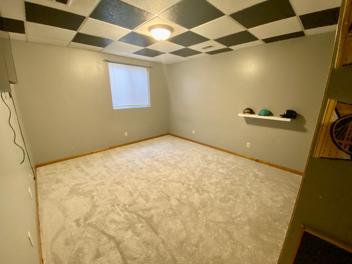 7645 Noltings Road Centralia, IL 62801 - Photo 15 of 18 a view of a room with drop ceiling