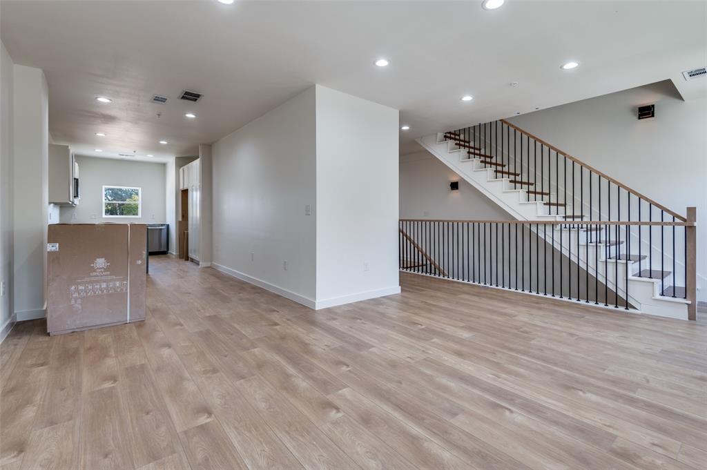 516 South O Connor Road Irving, TX 75060 - Photo 19 of 40 a view of a hallway with stairs