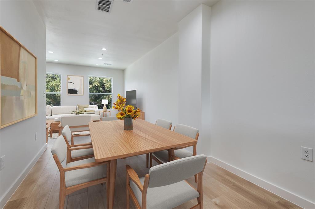516 South O Connor Road Irving, TX 75060 - Photo 26 of 40 a view of a dining room with furniture