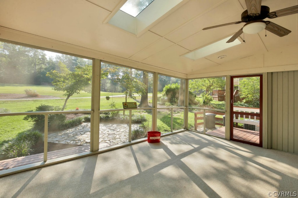 3509 Stoney Ridge Road Midlothian, VA 23112 - Photo 7 of 24 a view of a large hall with a large window and the deck