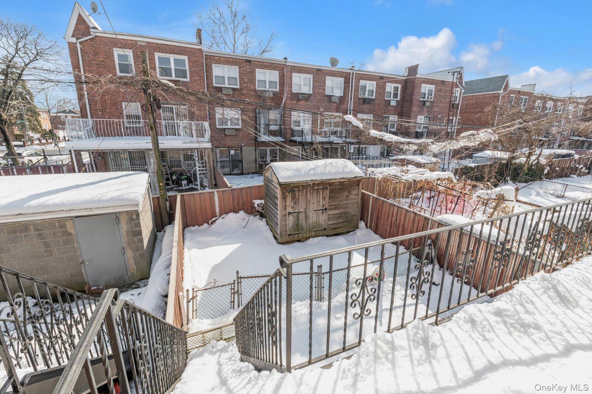 144-64 25th Road Queens, NY 11354 - Photo 12 of 21 a view of a balcony with furniture