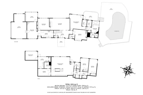 a picture of a floor plan