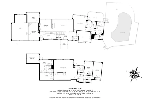 a picture of a floor plan