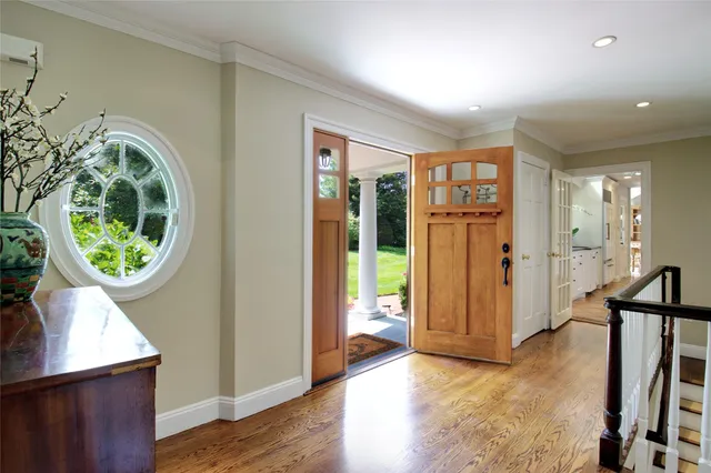 wooden floor in an empty room