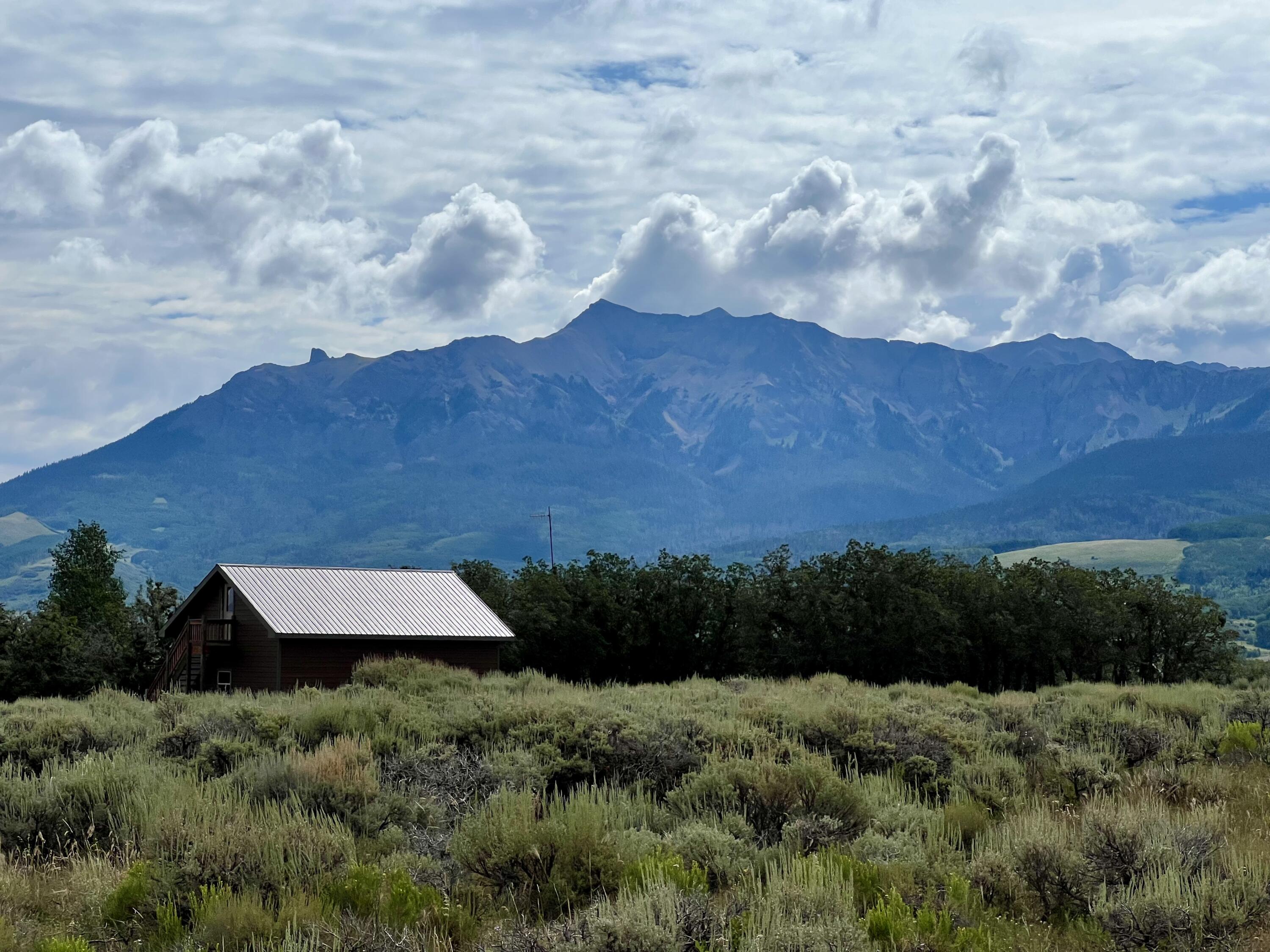 1036 Harcourt Trail Placerville, CO 81430 - Photo 39 of 44 an aerial view of house with outdoor space