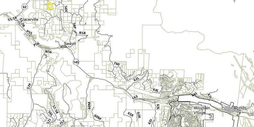 1036 Harcourt Trail Placerville, CO 81430 - Photo 43 of 44 a picture of a tree with a white house