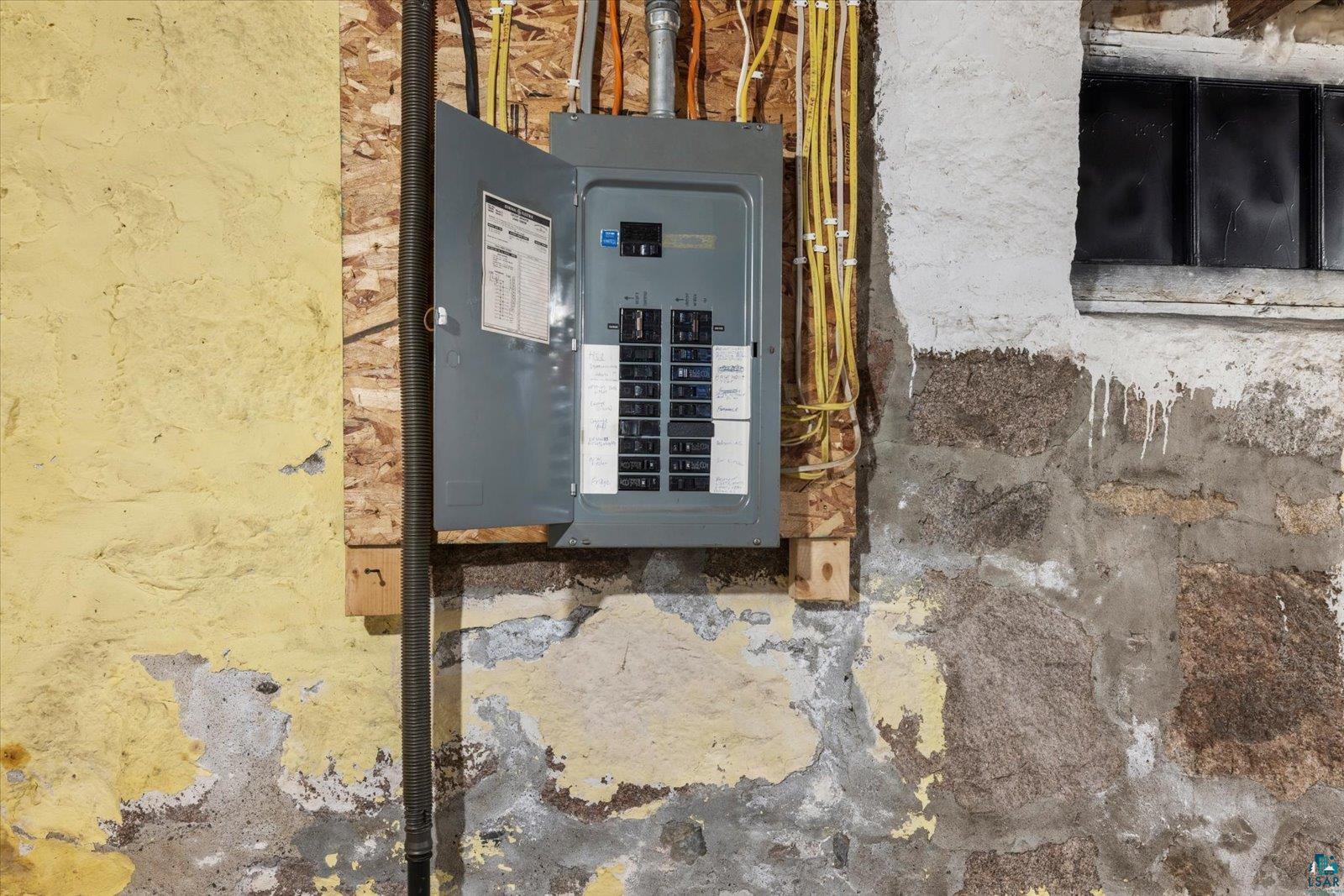 616 Summit Street Eveleth, MN 55734 - Photo 33 of 42 Utility room featuring electric panel