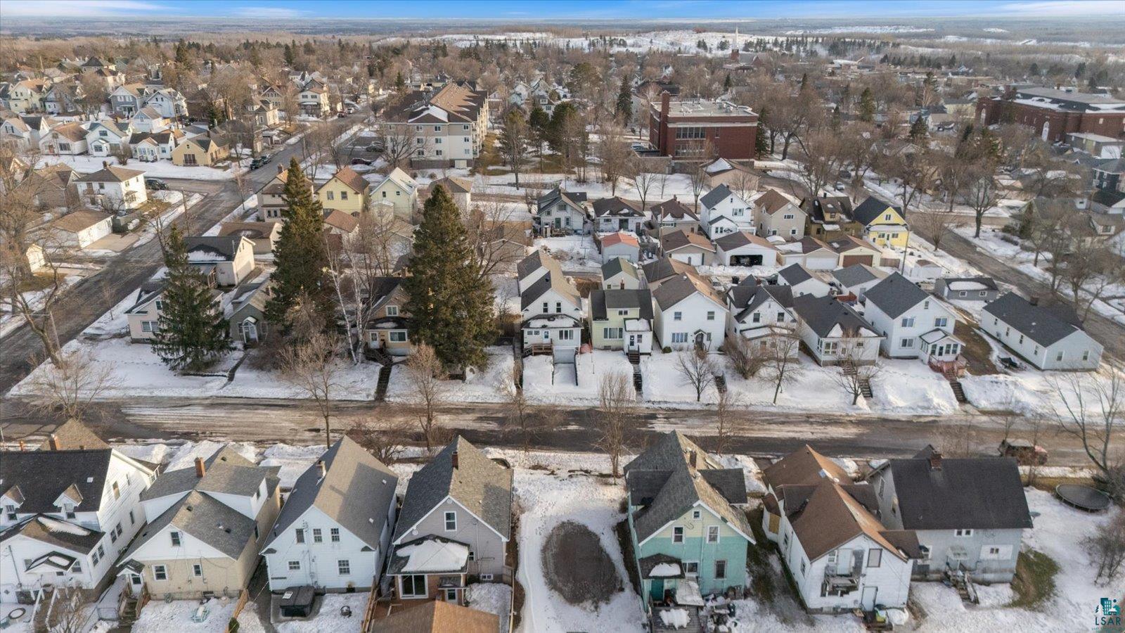 616 Summit Street Eveleth, MN 55734 - Photo 39 of 42 Aerial view of residential area