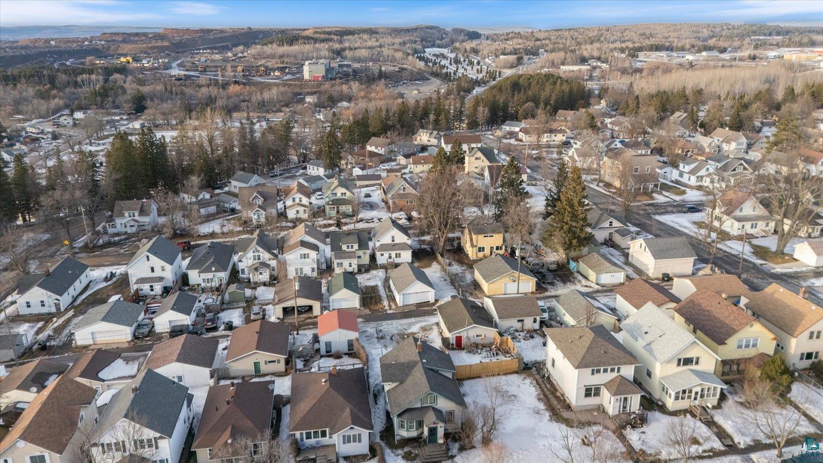 616 Summit Street Eveleth, MN 55734 - Photo 40 of 42 Aerial view of residential area