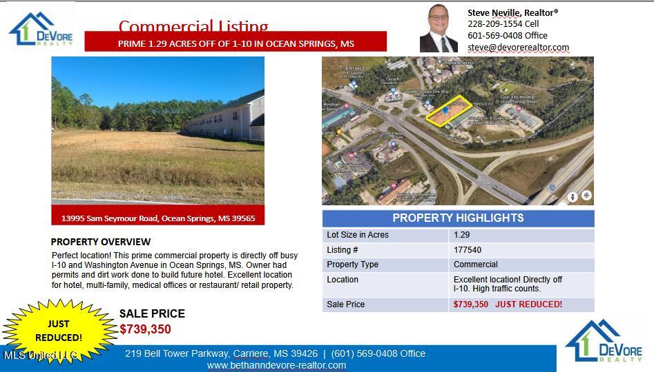 13995 Sam Seymour Road Ocean Springs, MS 39565 - Photo 2 of 24 Screenshot 2024-08-11 113848