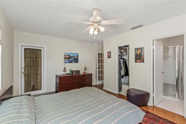 a house with a entryway