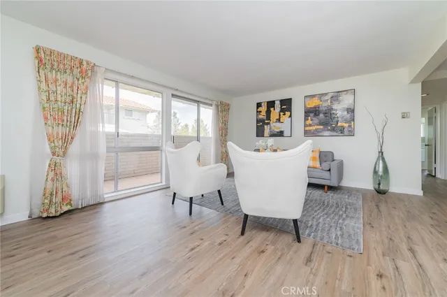 a living room with a couch and a table