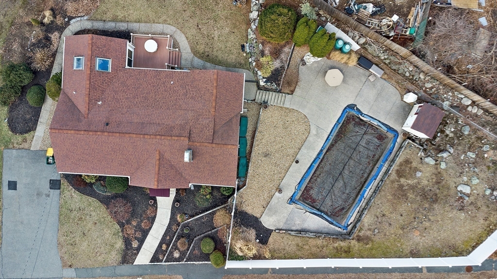 8 Grace Road Woburn, MA 01801 - Photo 32 of 37 an aerial view of a house