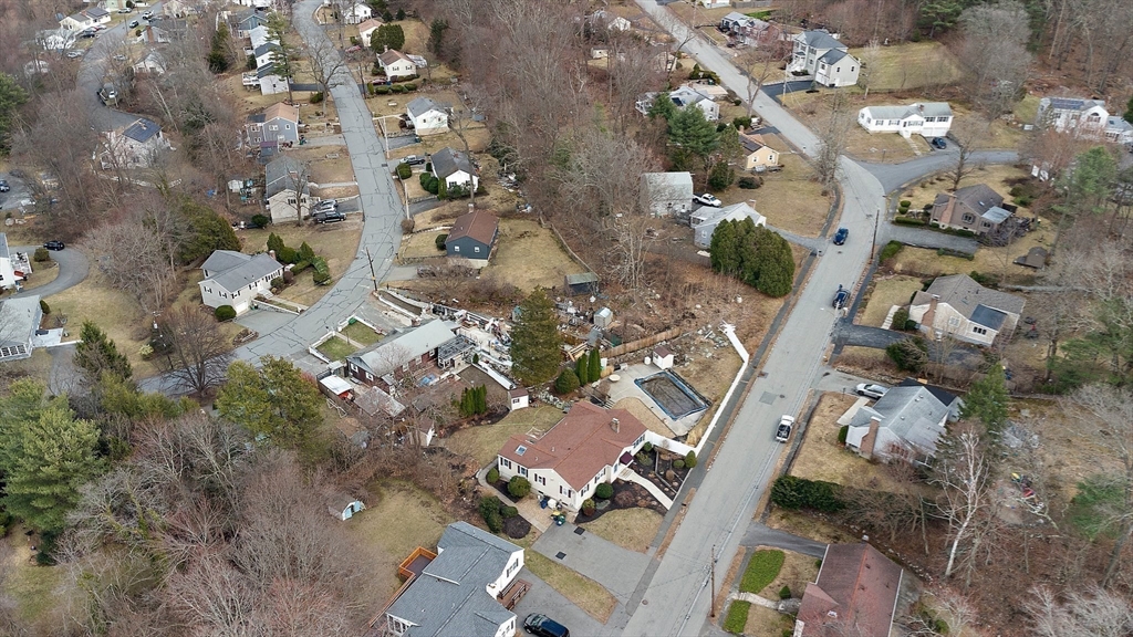 8 Grace Road Woburn, MA 01801 - Photo 33 of 37 an aerial view of residential houses with outdoor space