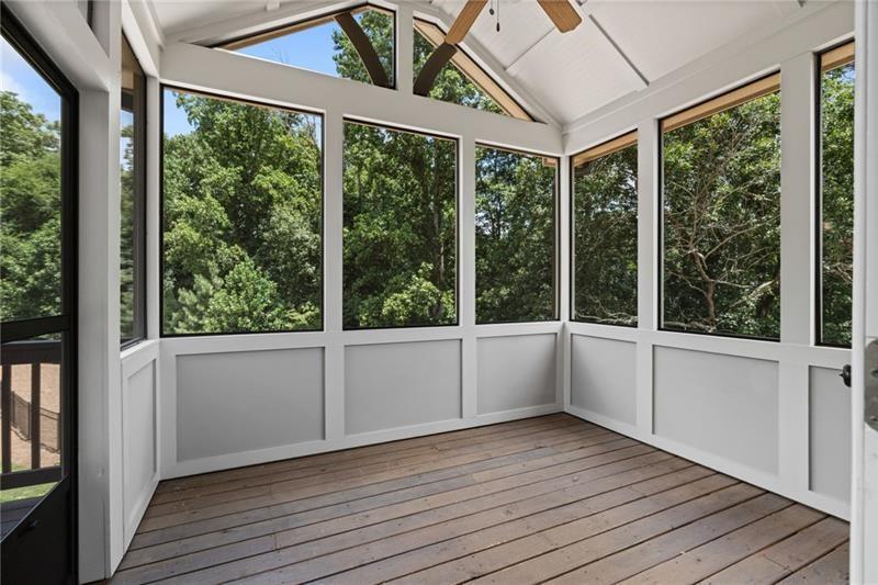 4105 Bellehurst Lane Cumming, GA 30040 - Photo 17 of 48 a view of a room with wooden floor and outdoor space
