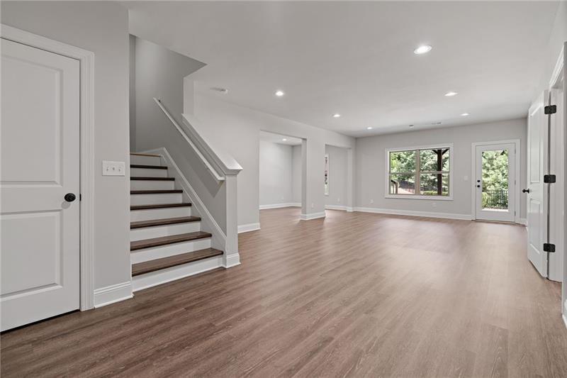4105 Bellehurst Lane Cumming, GA 30040 - Photo 3 of 48 a view of an entryway with wooden floor
