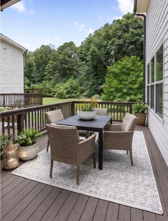 4105 Bellehurst Lane Cumming, GA 30040 - Photo 40 of 48 a view of a patio on the roof deck