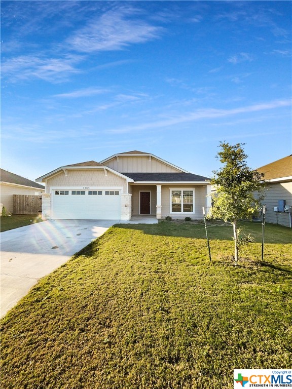 7305 Buffalo Grass Drive Temple, TX 76502 - Photo 1 of 1 a view of a house with a yard