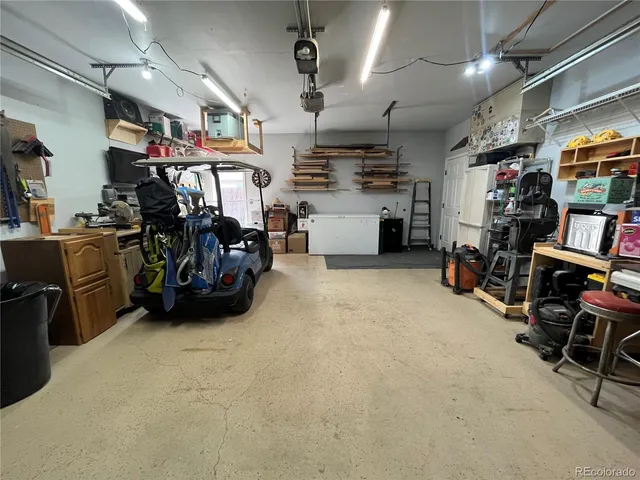 a view of a storage in a room