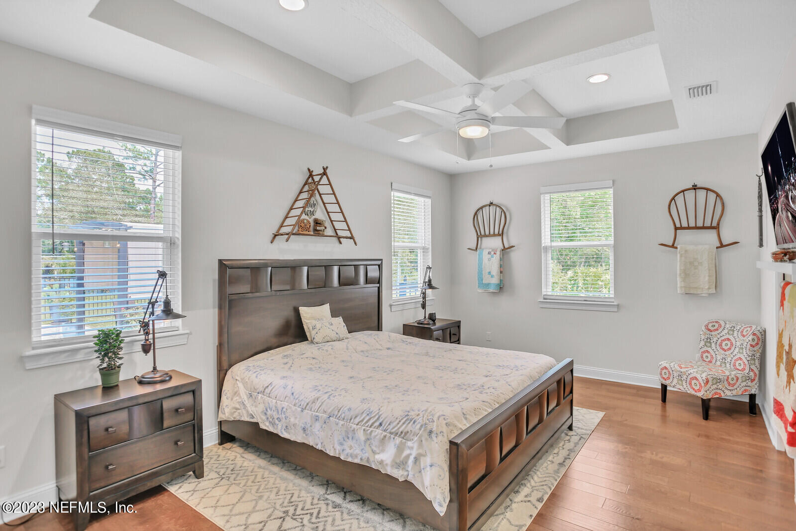 1521 Lee Road St. Johns, FL 32259 - Photo 13 of 38 a bedroom with a large bed and a window