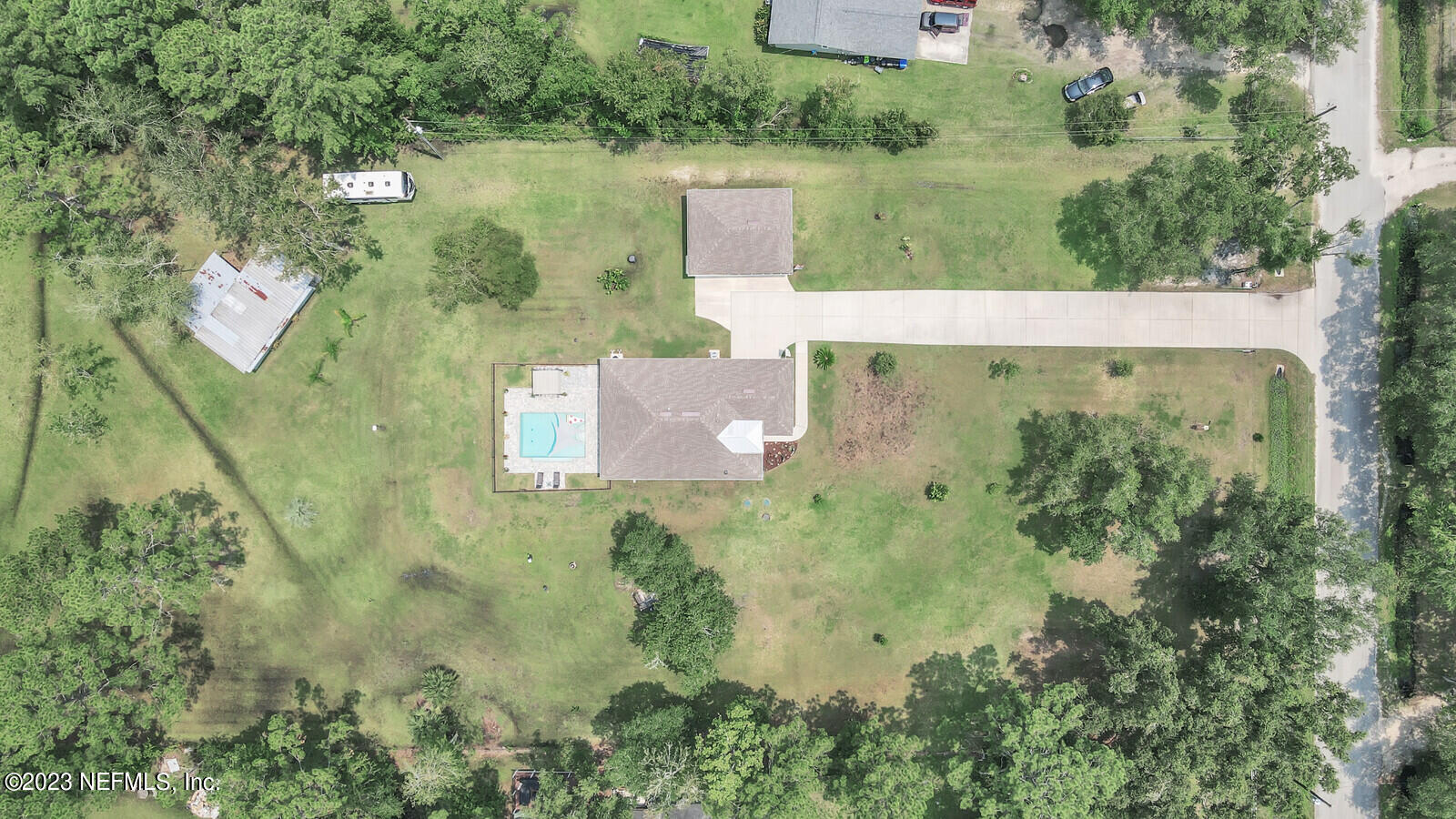 1521 Lee Road St. Johns, FL 32259 - Photo 36 of 38 an aerial view of residential house with outdoor space