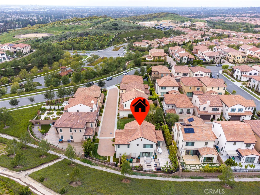 218 Oceano Irvine, CA 92602 - Photo 53 of 56 an aerial view of residential houses with outdoor space and swimming pool