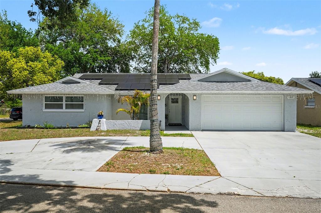 11828 Bingham Drive Port Richey, FL 34668 - Photo 4 of 32 a front view of a house with garden