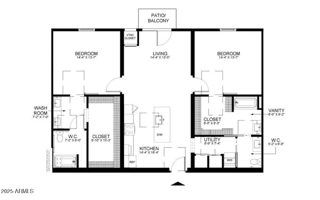 $1,854 | 6025 West Thomas Road, Unit 2, Phoenix, AZ 85033