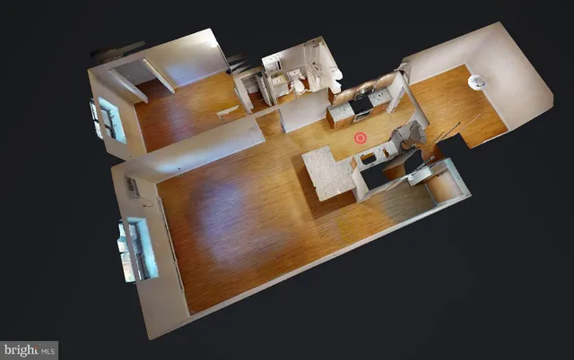 a view of a house with a swimming pool and large trees