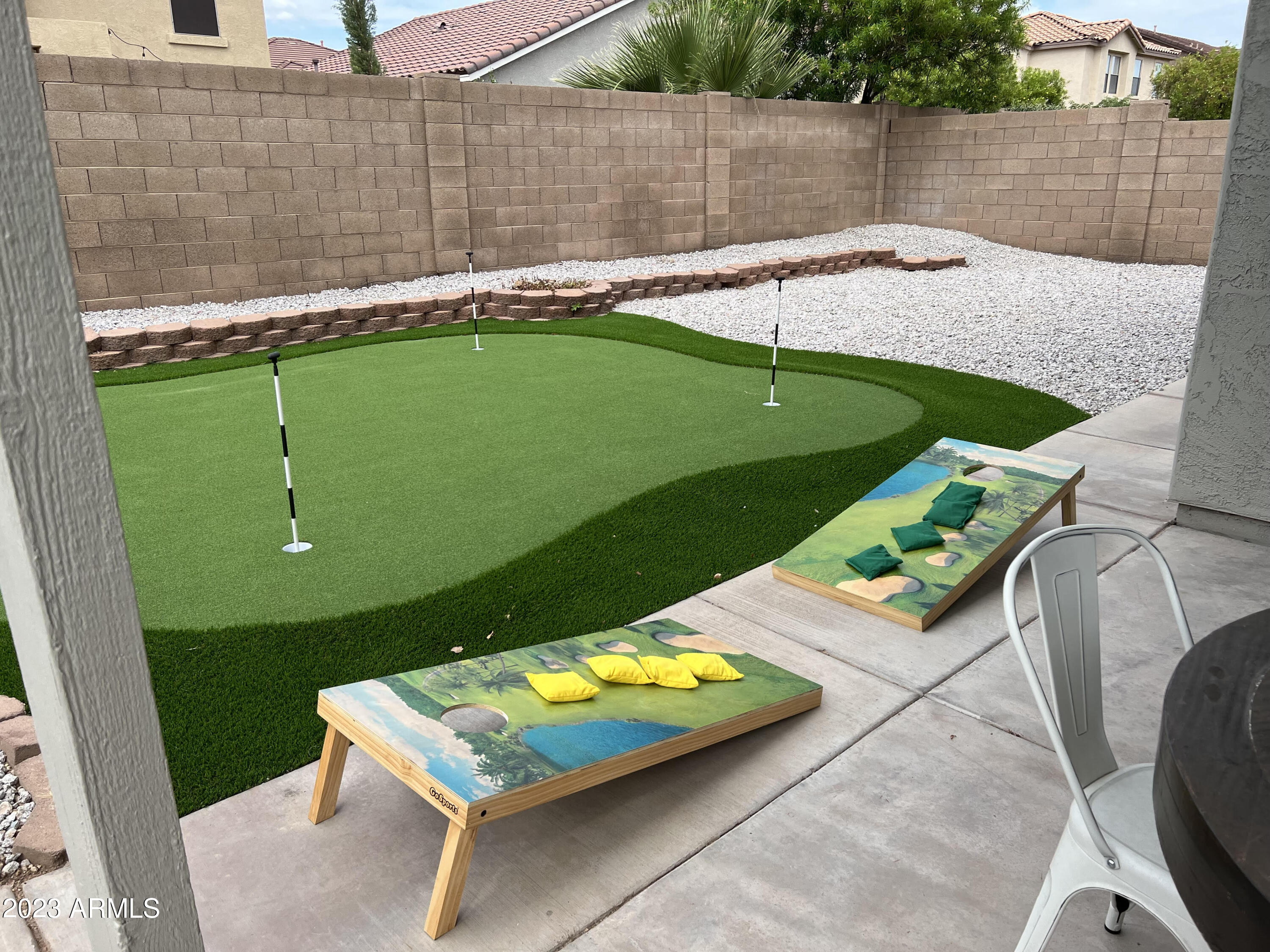 3064 East Millbrae Lane Gilbert, AZ 85234 - Photo 42 of 79 Corn Hole 2