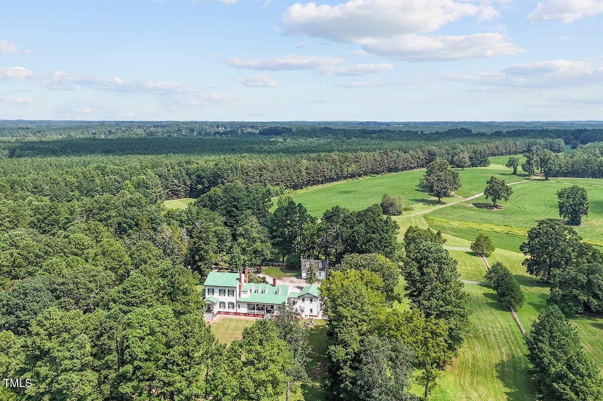206 Shaver Road Macon, NC 27551 - Photo 61 of 68 an aerial view of a city with lots of green space