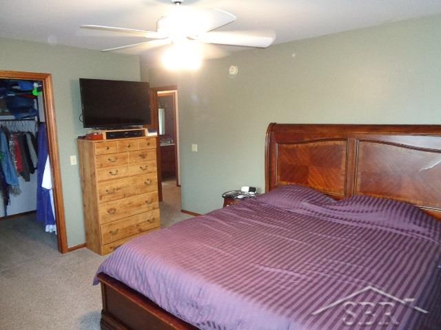17411 Geddes Road Hemlock, MI 48626 - Photo 10 of 29 Master Bedroom with Walk