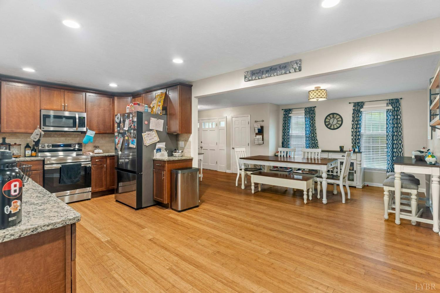 858 Farfields Drive Lynchburg, VA 24502 - Photo 2 of 61 a kitchen with stainless steel appliances granite countertop a stove and a refrigerator
