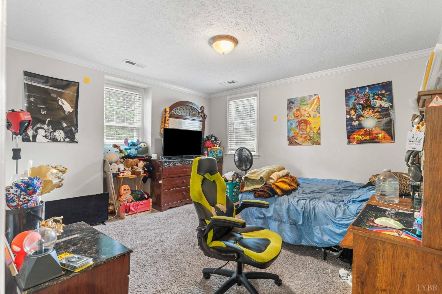 858 Farfields Drive Lynchburg, VA 24502 - Photo 38 of 61 a living room with furniture and a flat screen tv
