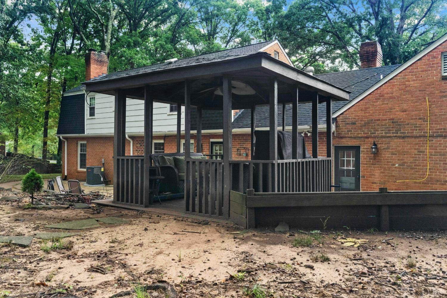 858 Farfields Drive Lynchburg, VA 24502 - Photo 57 of 61 a view of a house with a small yard and wooden fence