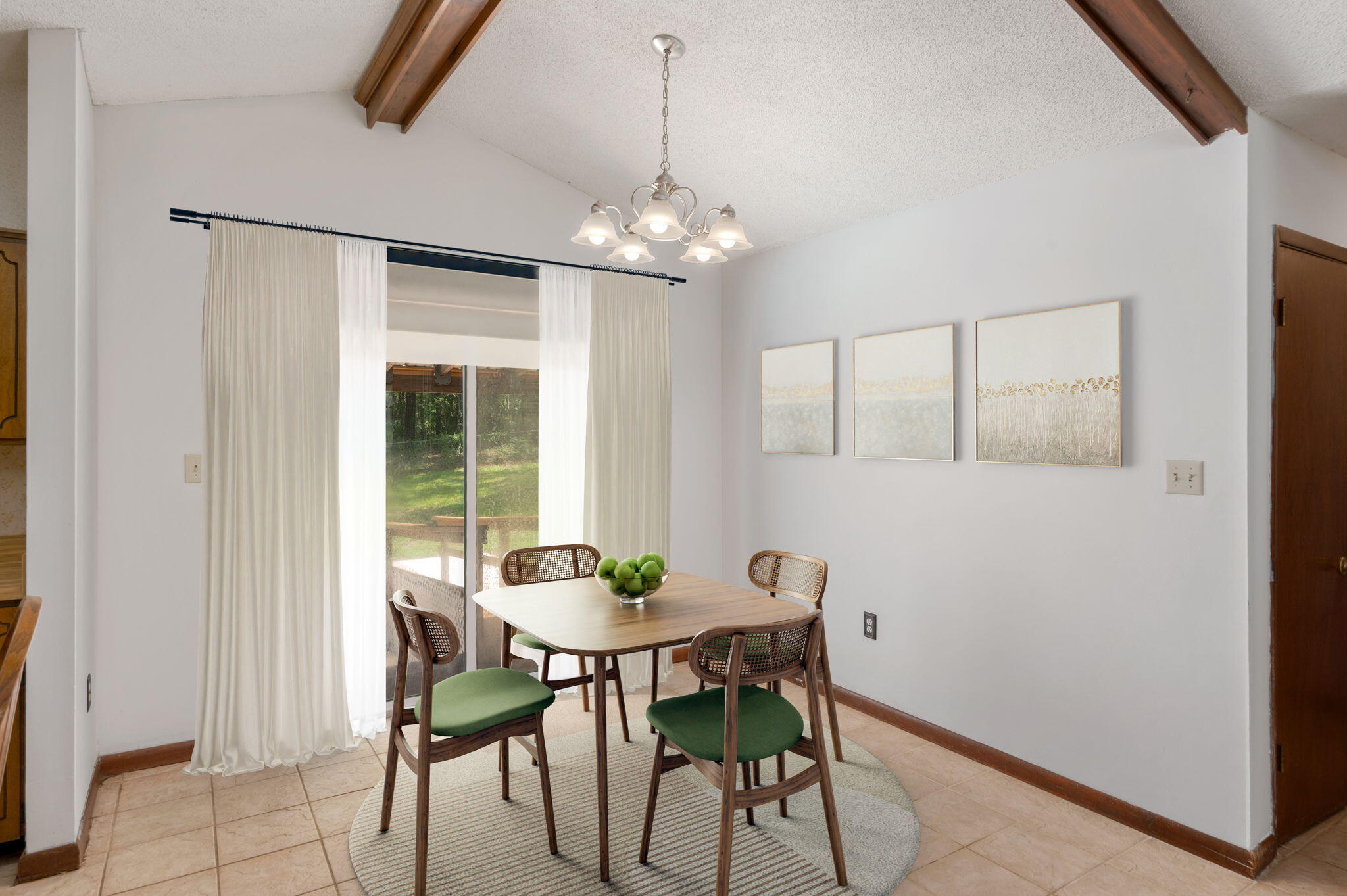 6141 Bud Moulton Road Crestview, FL 32536 - Photo 10 of 34 a view of a dining room with furniture window and outside view