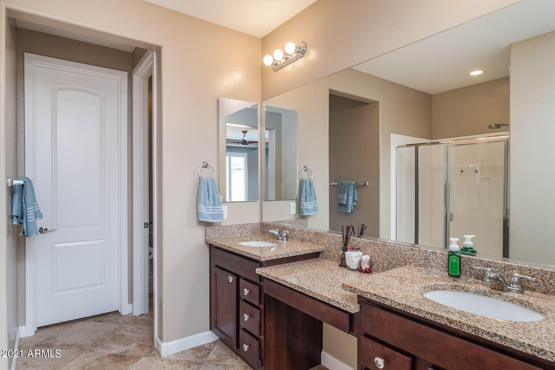 14384 West Bloomfield Road Surprise, AZ 85379 - Photo 16 of 27 master bath w/dual sinks